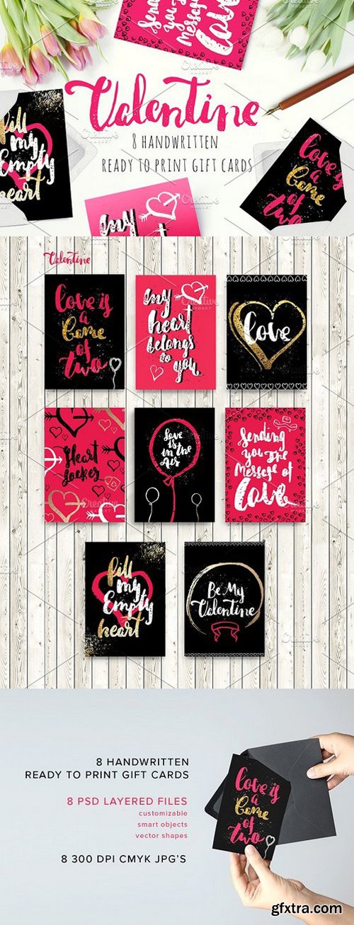 Valentine Gift Cards Collection