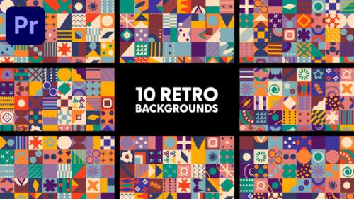 Videohive - Retro Backgrounds - 43429418 - 43429418