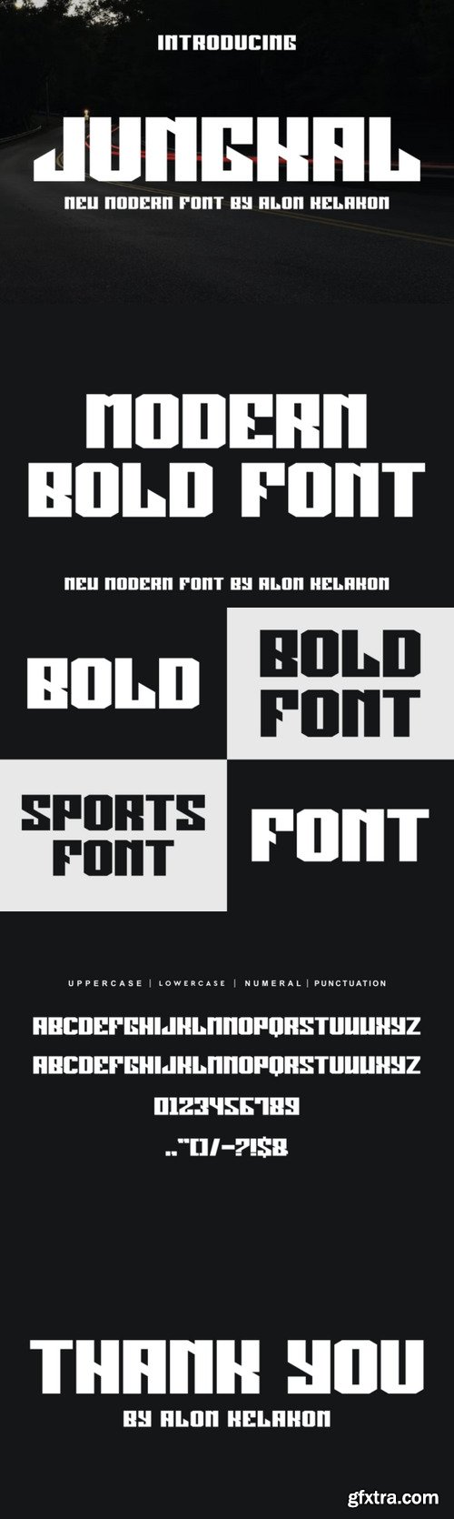 Jungkal Font