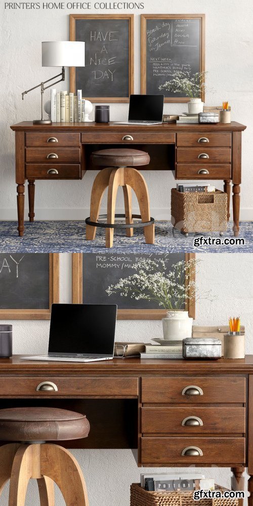 Pottery Barn PRINTER’S HOME OFFICE COLLECTIONS