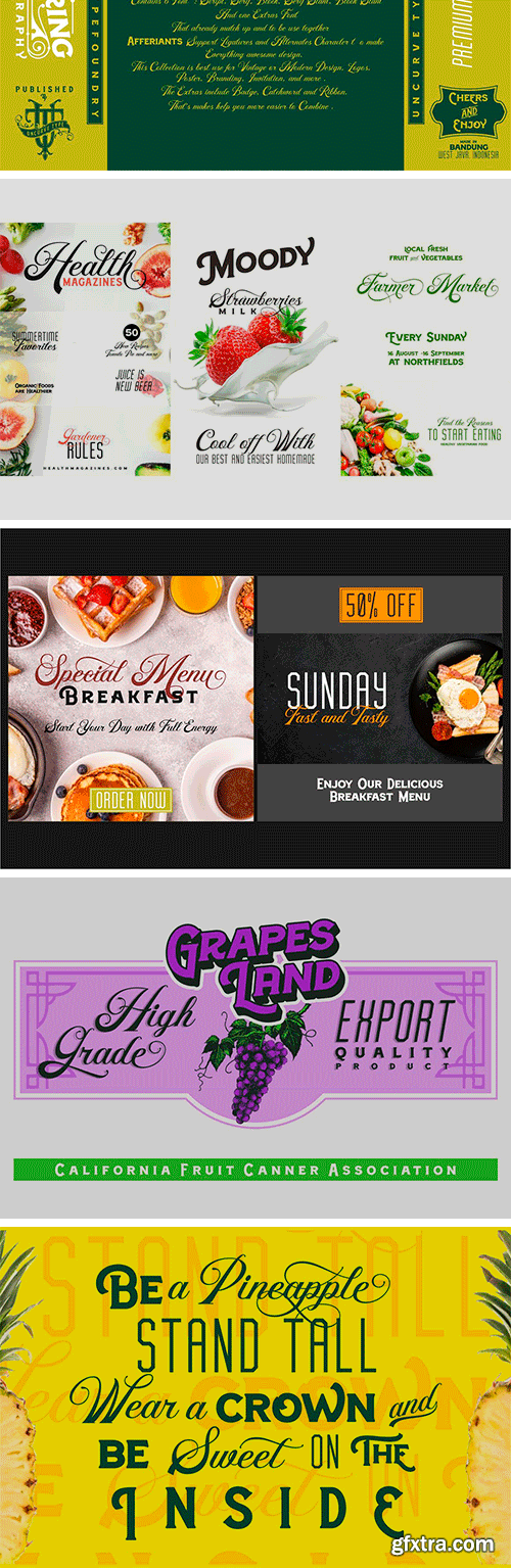 Afferiants Font Family