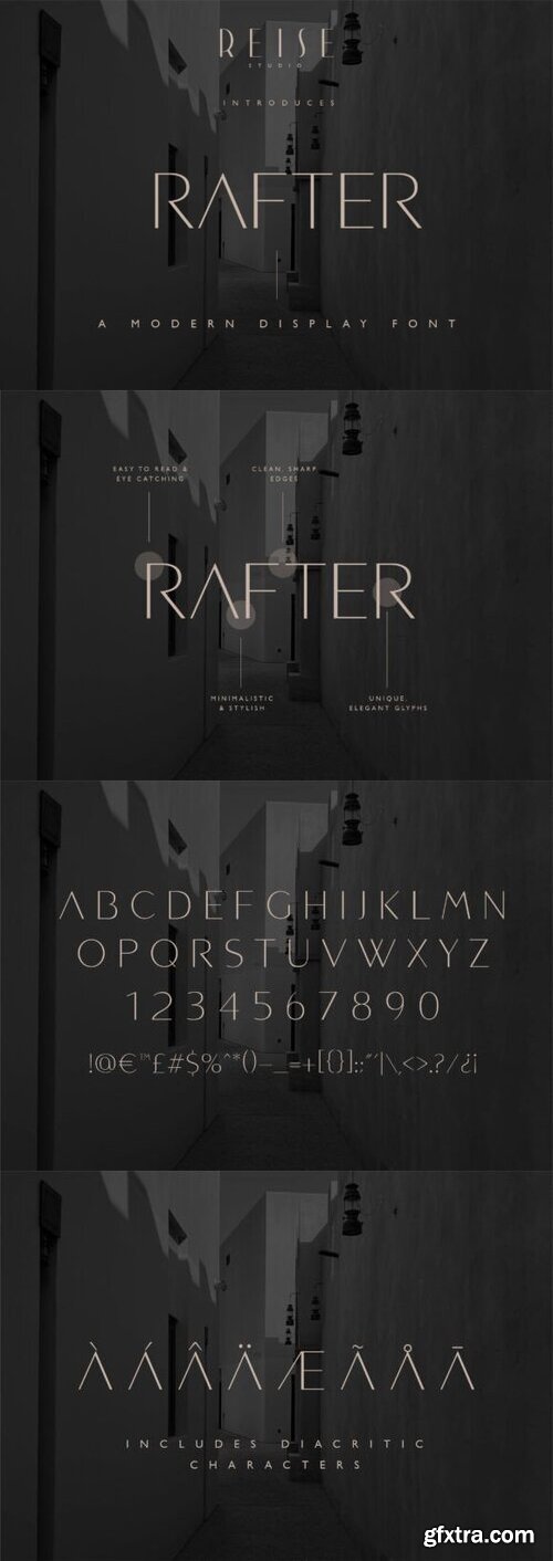 Rafter Font