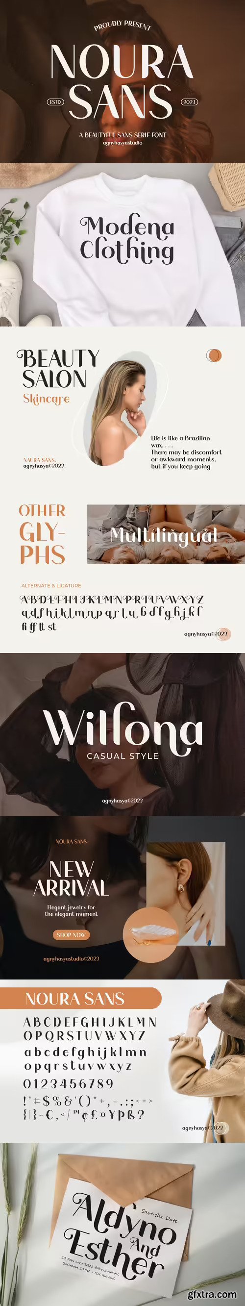 Noura - A Beauty Sans Serif