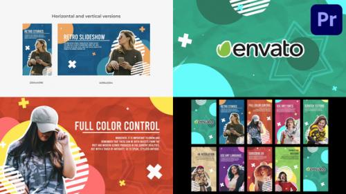 Videohive - Retro Slides And Stories for Premiere Pro - 43362005 - 43362005