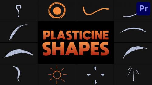 Videohive - Plasticine Shapes | Premiere Pro MOGRT - 43383080 - 43383080