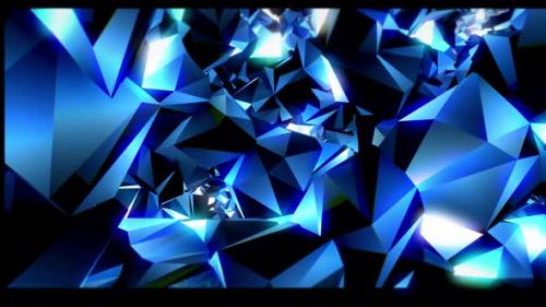 Videohive - Flying and Sparkling Crystal Diamonds | 4K - 43407603 - 43407603