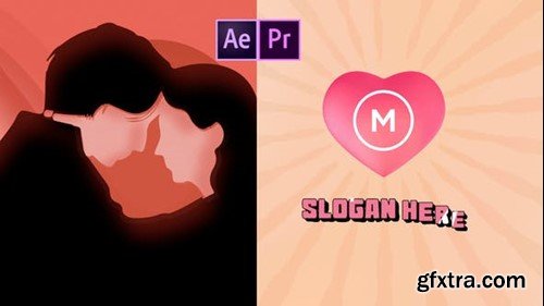 Videohive Valentine Love Logo Reveal 43420310