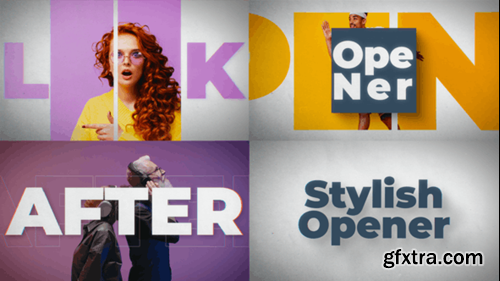 Videohive Stylish Opener 43420126