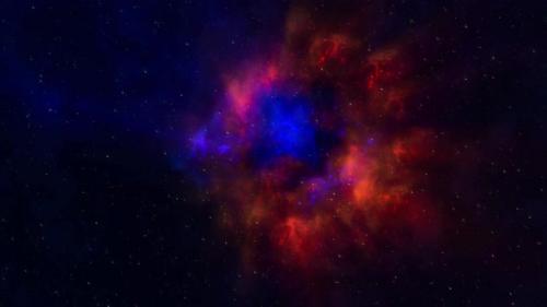 Videohive - 4k Nebula in the Space - 43411978 - 43411978