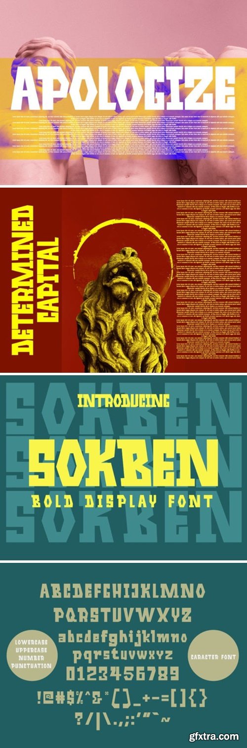 Sokben Font