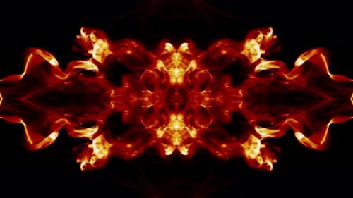 Videohive - Abstract Smoke Spread Mirror Symmetric Effect 35 - 43412746 - 43412746