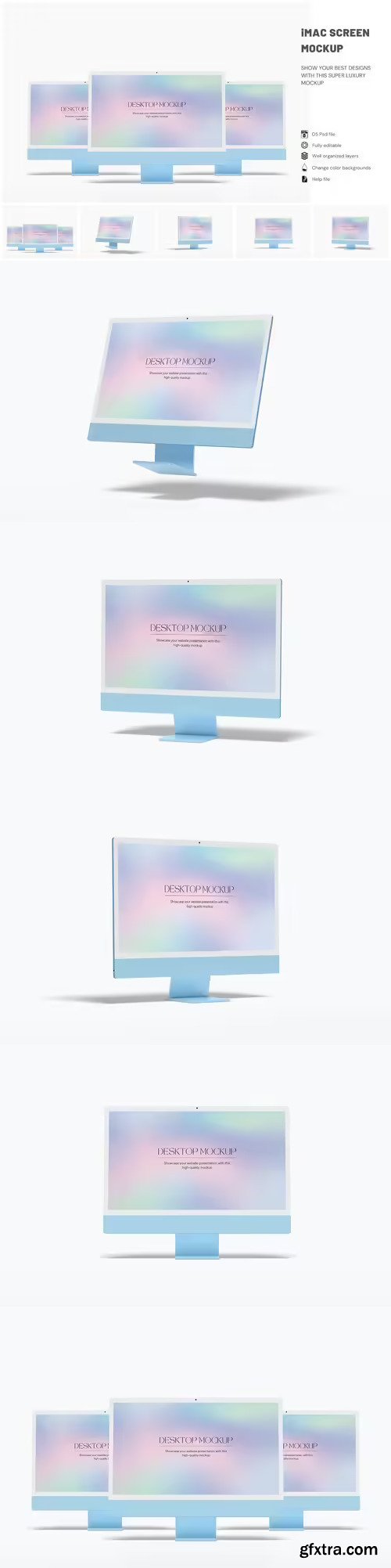 iMac Screen Mockup