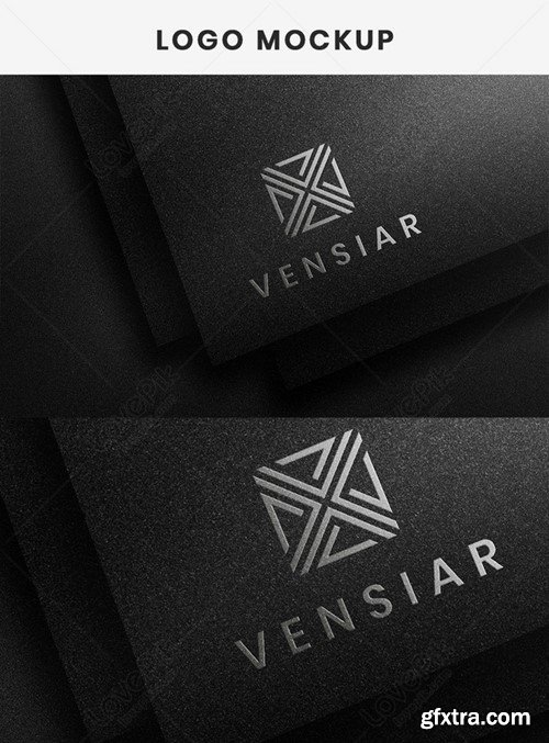 3d Logo Mockup In Paper Card Template 450058570