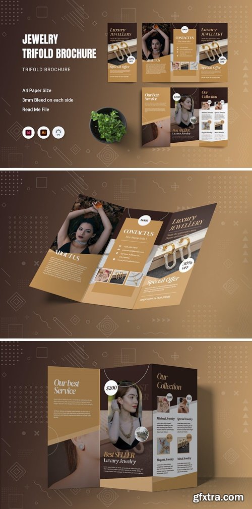 Jewelry Trifold Brochure N77VJWC