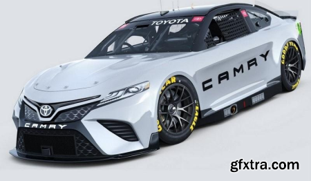 Toyota Camry Nascar Nextgen 2022 3D Model