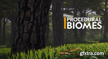 Unreal Engine Marketplace - Procedural Biomes (4.26 - 4.27, 5.0 - 5.1)