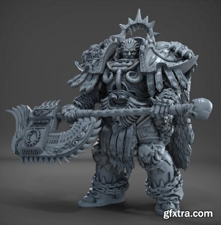 Angron – 3D Print Model