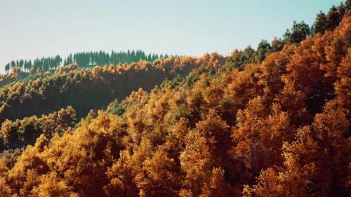 Videohive - Wonderful View of the Mountains That Glow Under the Sunlight - 43426737 - 43426737