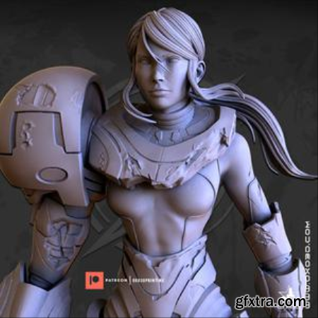 OXO3D – Metroid Dread Samus Aran – 3D Print Model