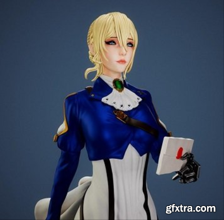 Violet Evergarden – 3D Print Model