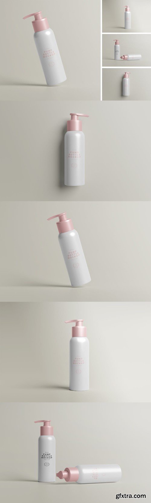 Pump Bottle Mockup