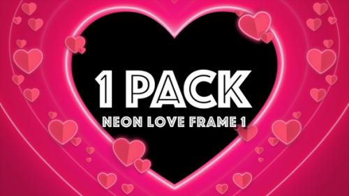 Videohive - Neon Love Frame 1 (alpha) - 43382166 - 43382166