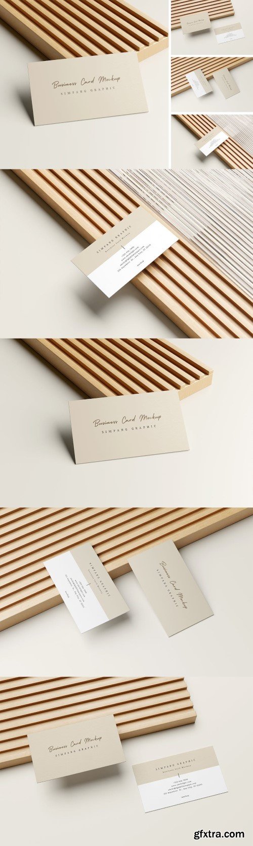 Simple Business Card Mockup