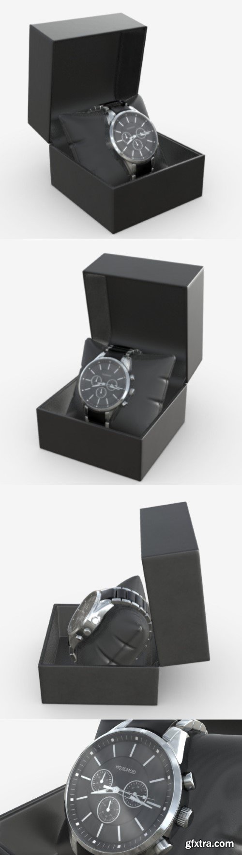 Wristwatch with Steel Bracelet in box 01