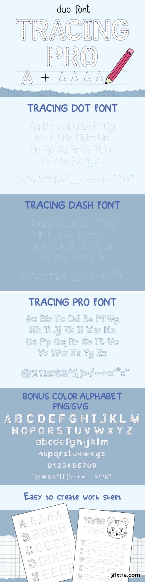 Tracing Pro Font