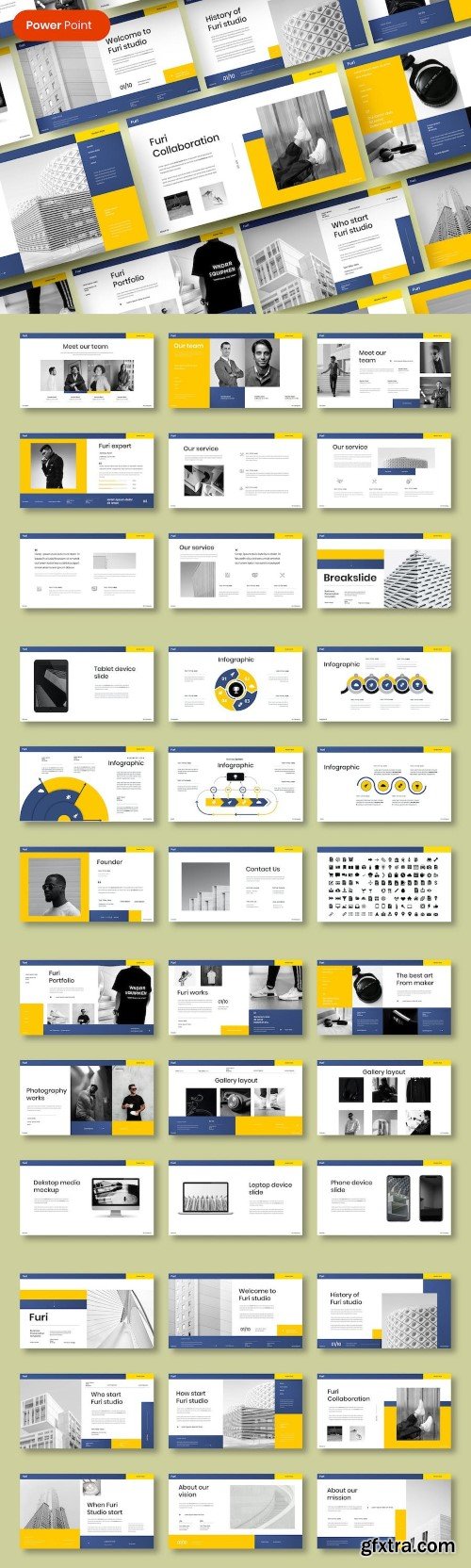 Furi – Business PowerPoint Template