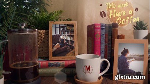 Videohive Coffee and books slideshow 43428837