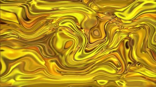 Videohive - Acrylic Gold Liquid background - 43411874 - 43411874