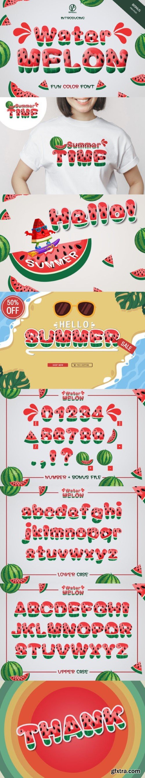 Water Melon Font