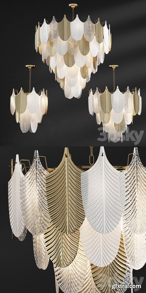 Chandelier pendant Abelia Chandelier Loft-Concept