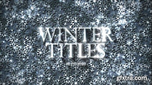 Videohive Winter Titles 42745670