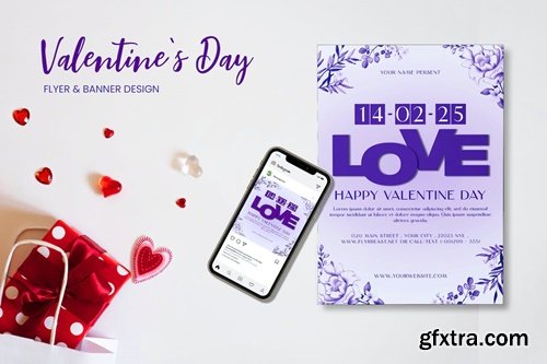 Valentine Flyer Template YGY5U44