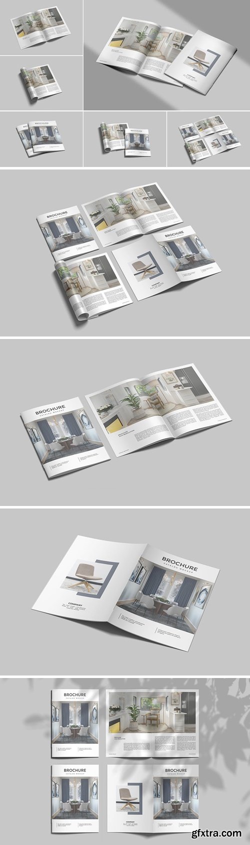 A4 Brochure Catalog Mockup - Vol 2cM9DDBPN