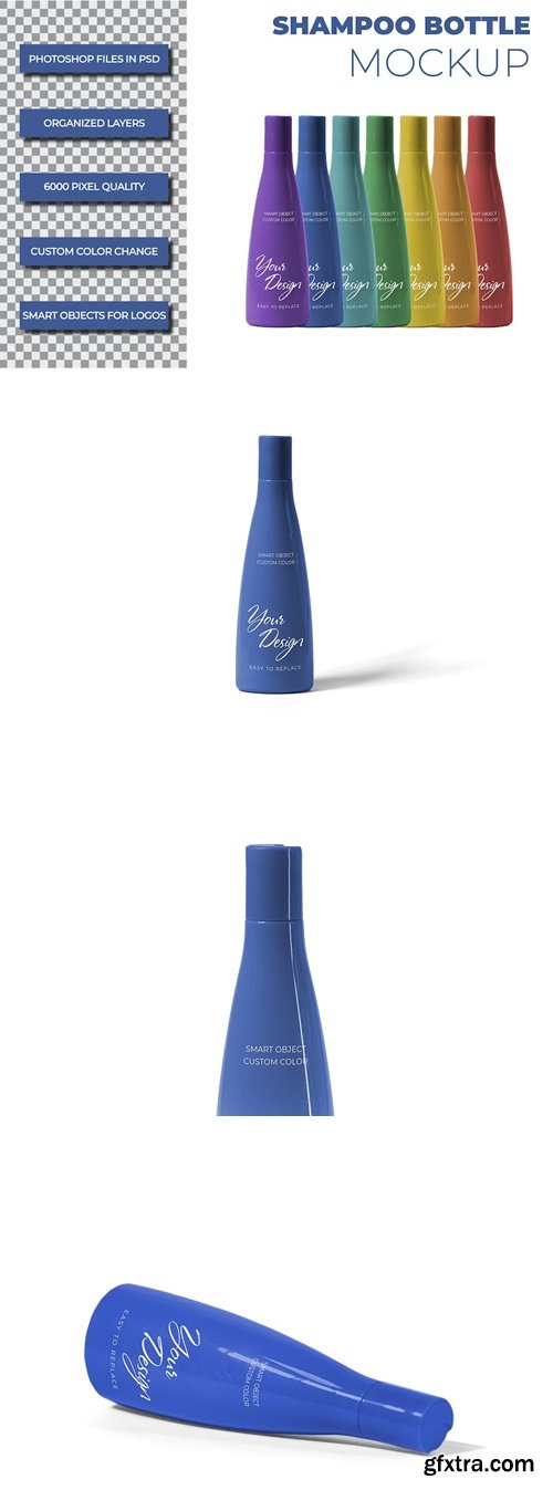 Shampoo Bottle Mockup PR22TLE