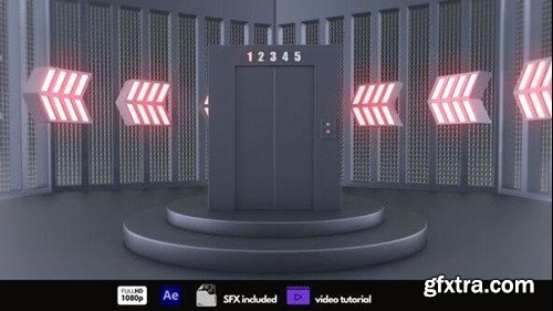 Videohive Elevator Logo Reveal 43407337