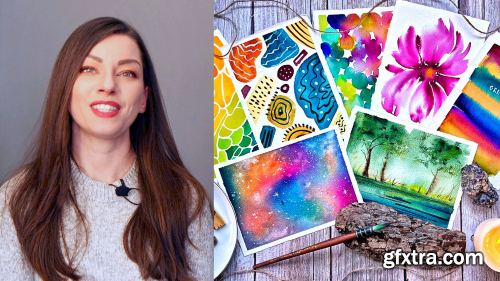 Watercolor Painting for Relaxation: 7 Easy & Meditative Projects for Self-Care