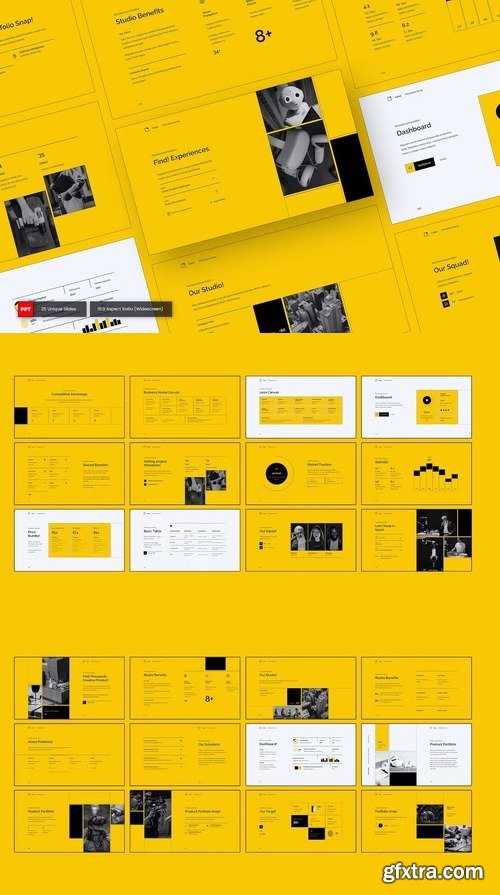 Caixa - Pitchdeck PowerPoint Template 9TLJX25