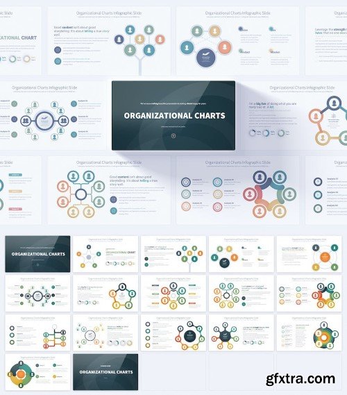 powerpoint infographic organization chart