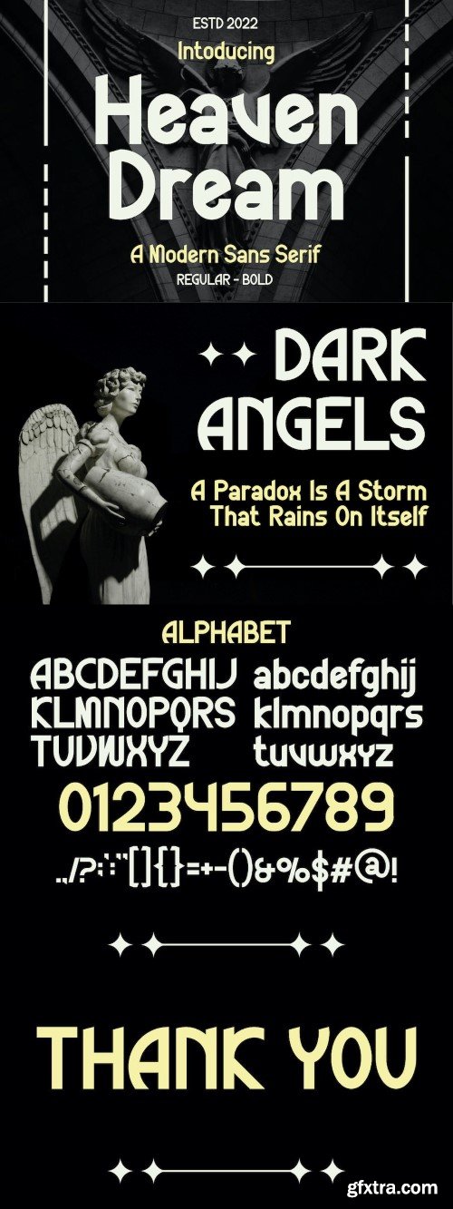 Heaven Dream font