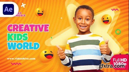 Videohive Kids YouTube Blog Intro 43428599