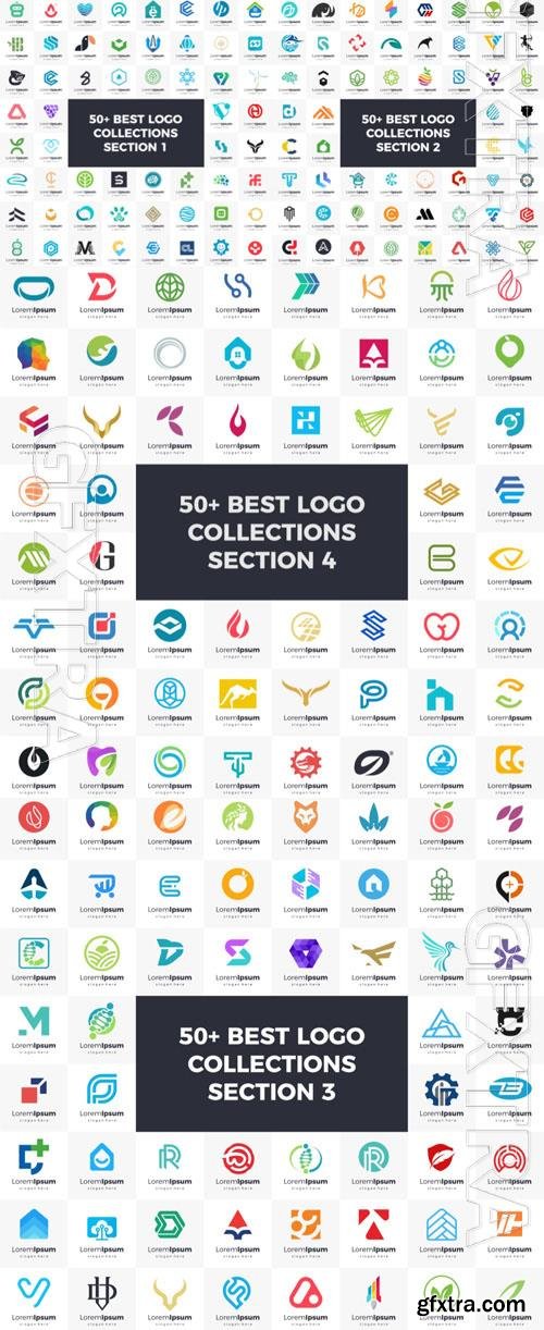 Logo set modern and creative branding idea collection for business company