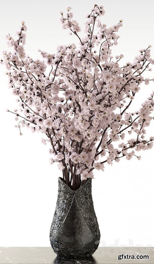 Sakura in a vase