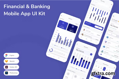 Financial & Banking Mobile App UI Kit