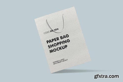 Shopping bag mockup