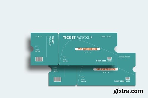 Ticket design mockup