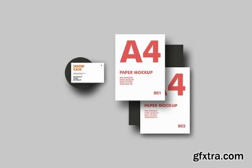 Stationery design branding mockup